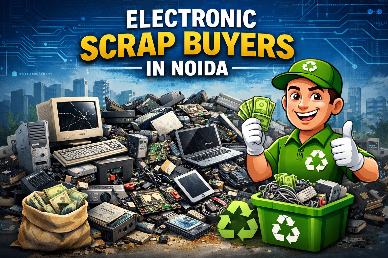 Electronic Scrap Buyers in Noida