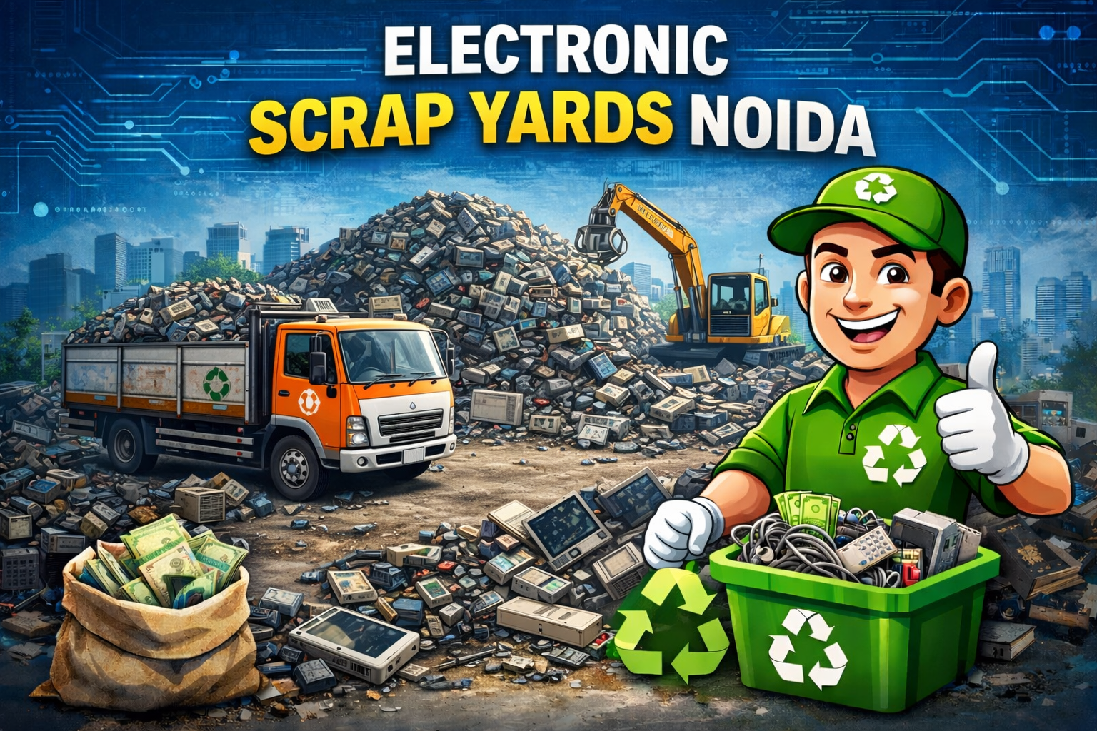 Electronic Scrap Yards Noida