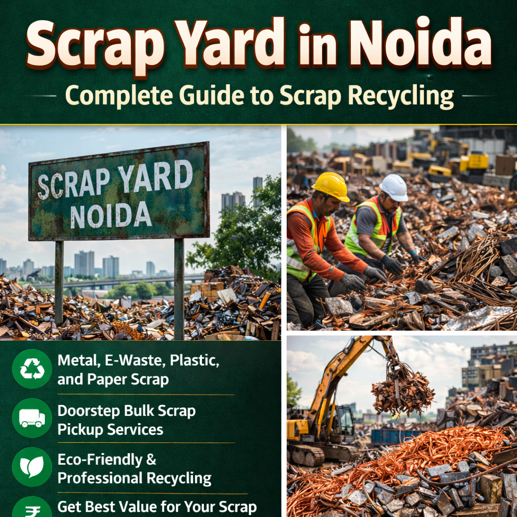 Scrap yard in Noida