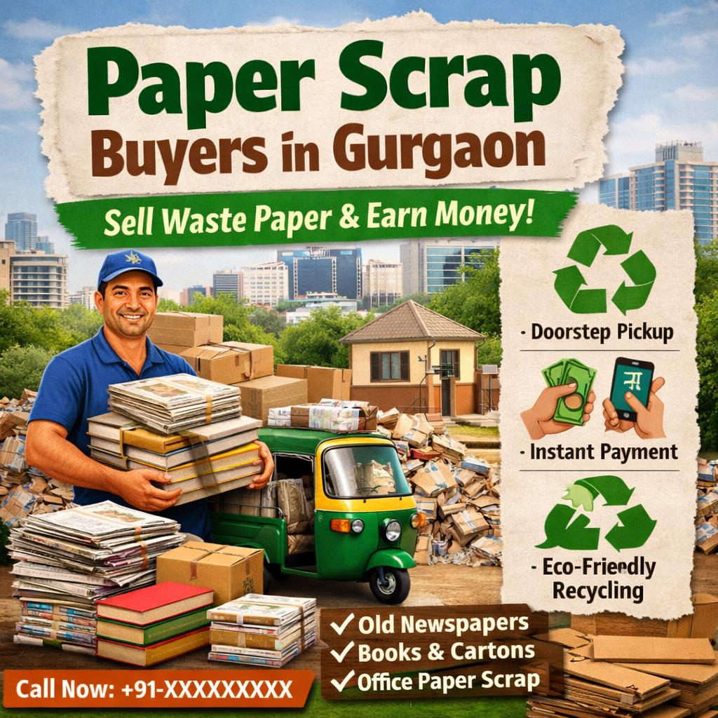 Paper Scrap Buyers in Gurgaon