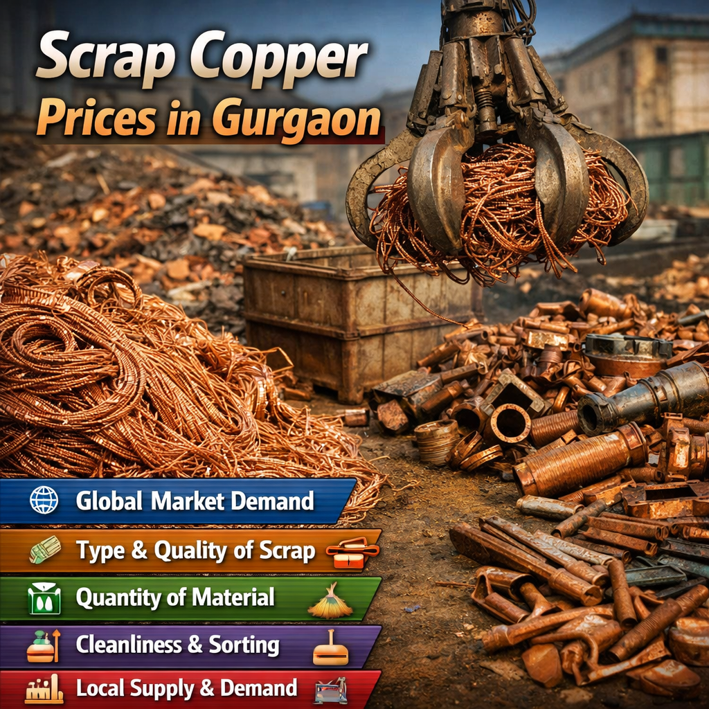 Scrap copper prices in Gurgaon