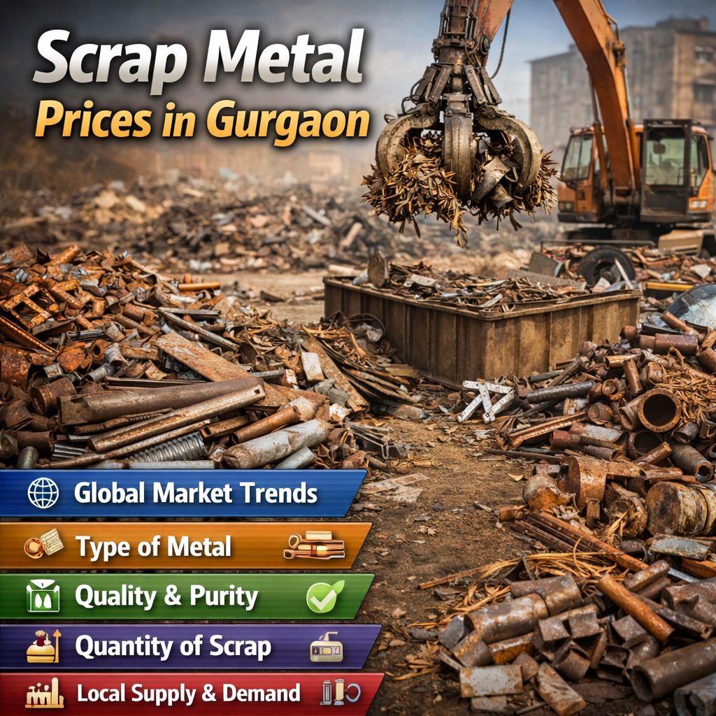 Scrap metal prices in Gurgaon