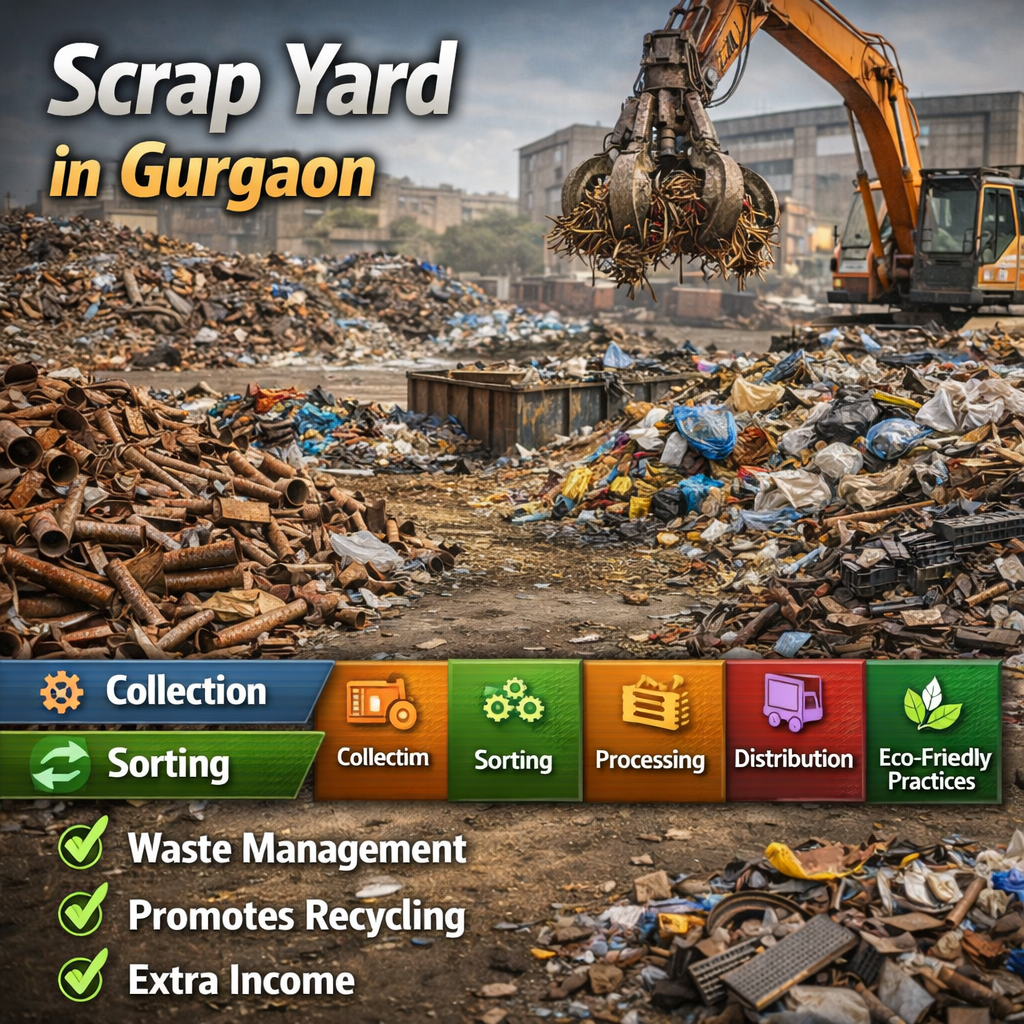 Scrap yard in Gurgaon